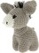 Hoooked Amigurumi DIY Kit W/Eco Barbante Yarn-Donkey Joe - Taupe